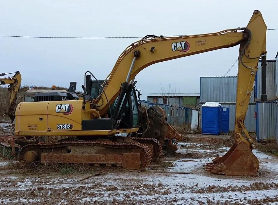 Гусеничный экскаватор CAT 318D2 L