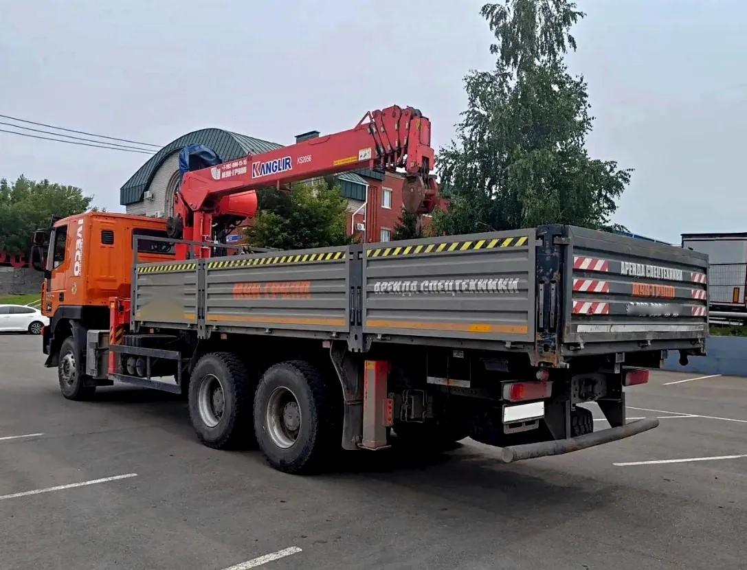 Бортовой грузовик IVECO-Hongyan CQ3346HV39D с КМУ Kanglim KS2056H — фото 3