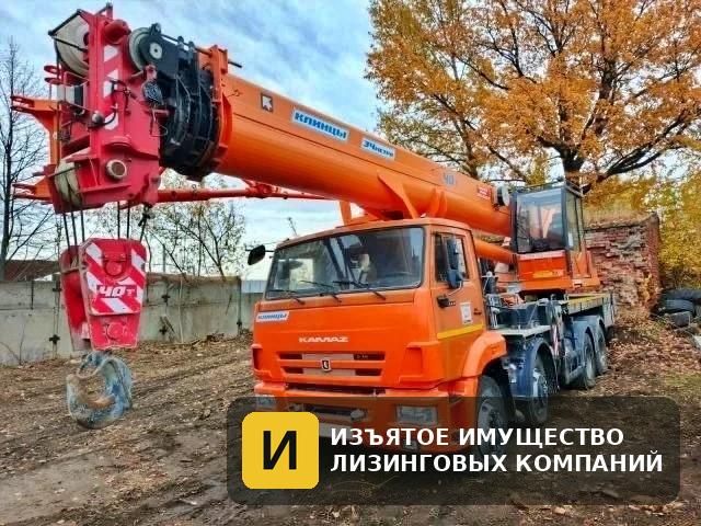 Автокран КамАЗ КС-65719-1К Клинцы, грузоподъёмность 40 т