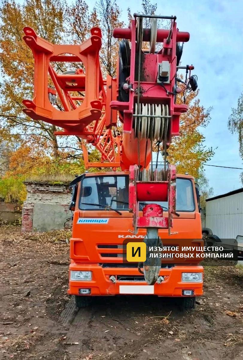Автокран КамАЗ КС-65719-1К Клинцы, грузоподъёмность 40 т — фото 2