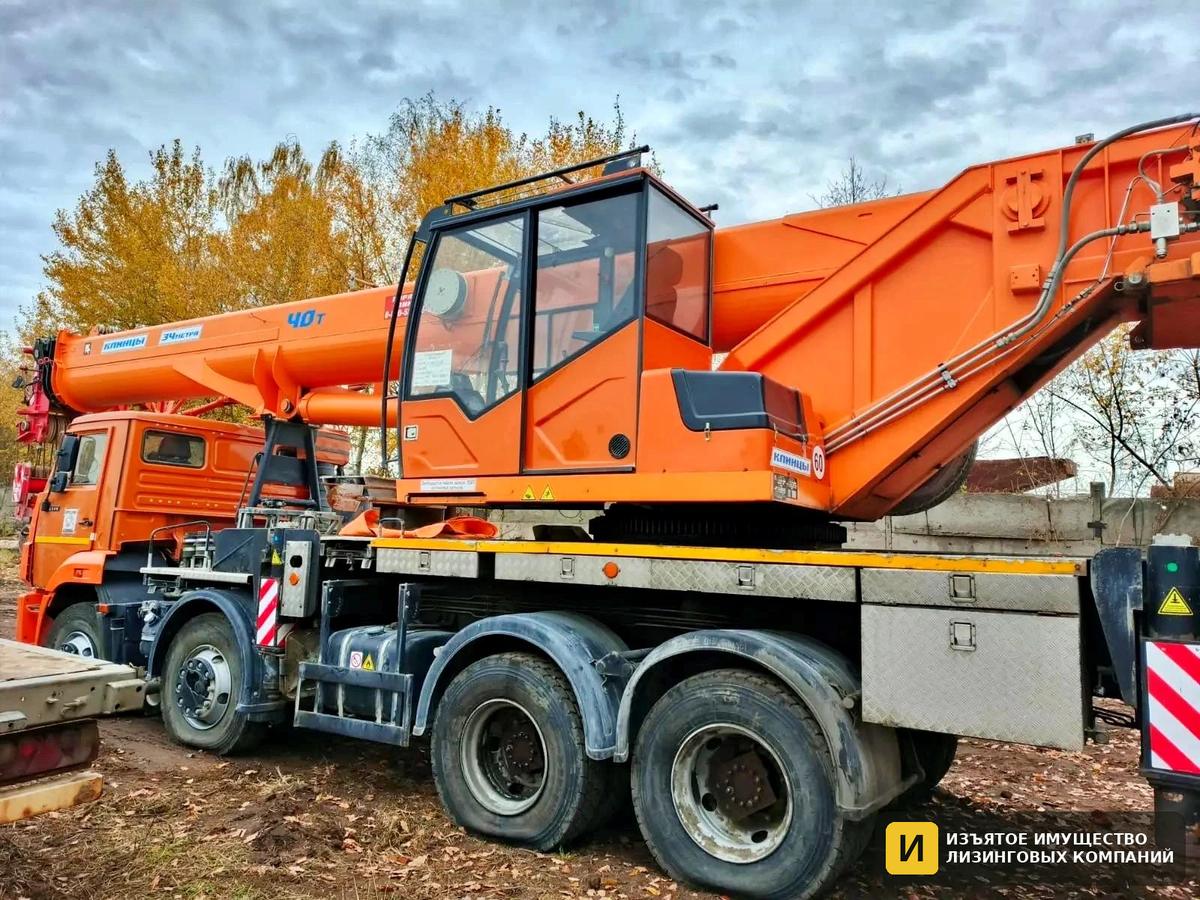 Автокран КамАЗ КС-65719-1К Клинцы, грузоподъёмность 40 т — фото 3