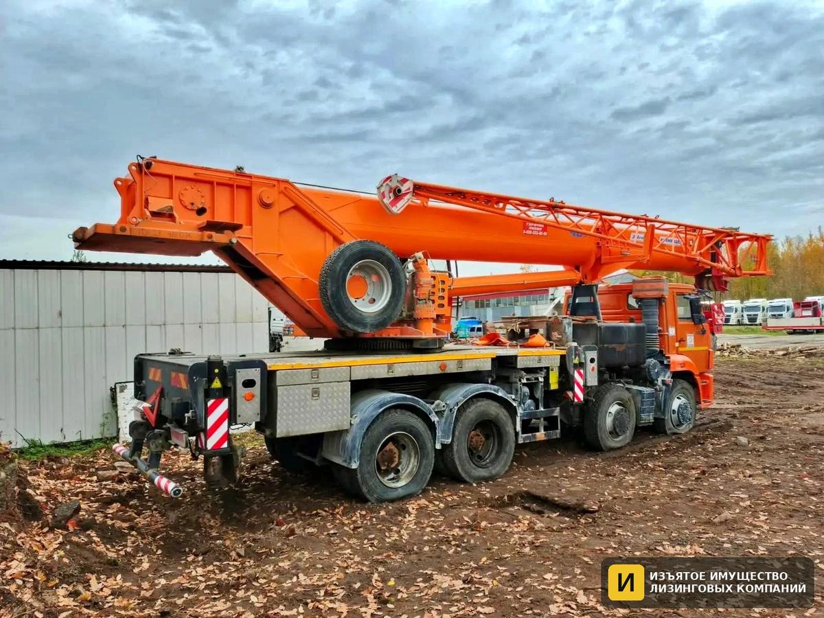 Автокран КамАЗ КС-65719-1К Клинцы, грузоподъёмность 40 т — фото 4