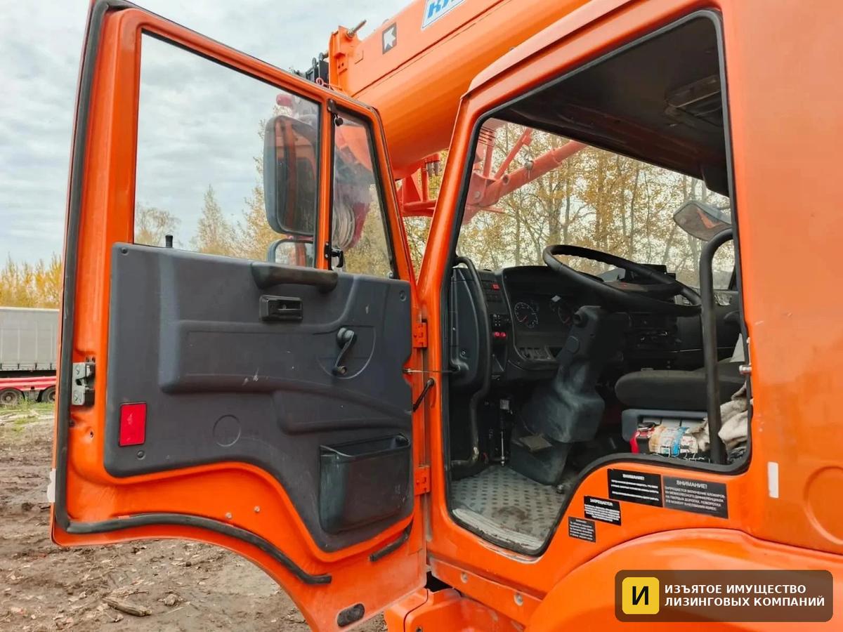 Автокран КамАЗ КС-65719-1К Клинцы, грузоподъёмность 40 т — фото 6