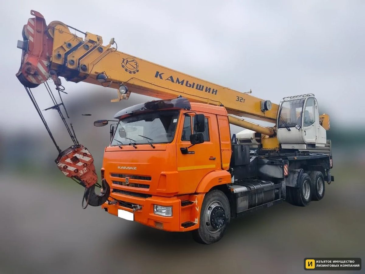 Б/у Автокран ККЗ КС-5576К 6х4