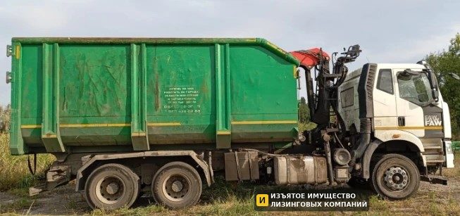 Б/у Ломовоз с КМУ 7066-F4 6×4
