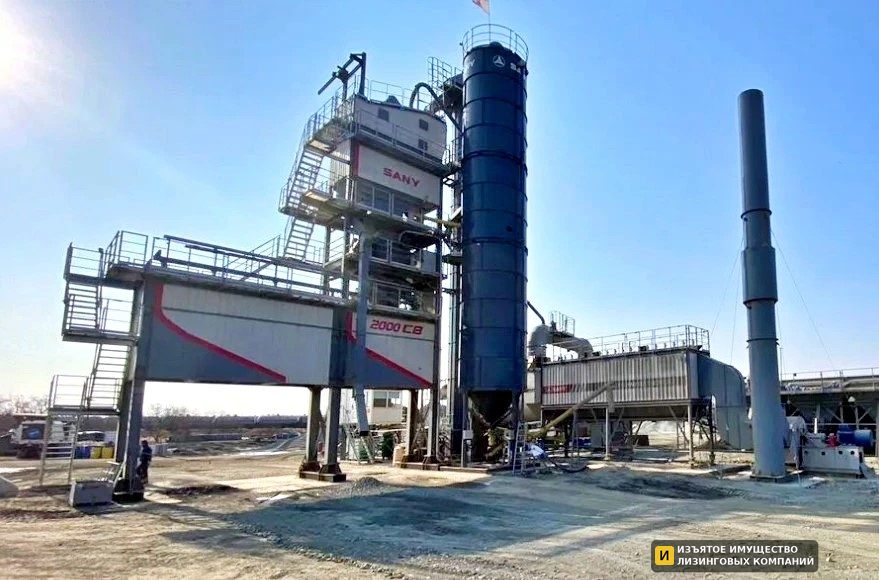 Б/у Асфальтосмесительная установка Sany SLB2000C8 — фото 2