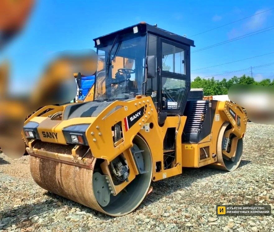 Б/у Дорожный каток Sany STR100C-8