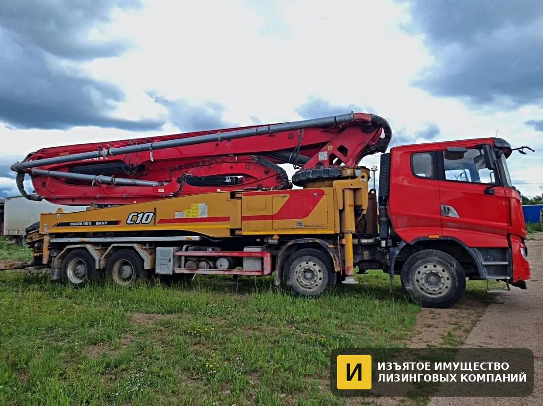 Б/у Автобетононасос Sany SYG5370THB 490C-10