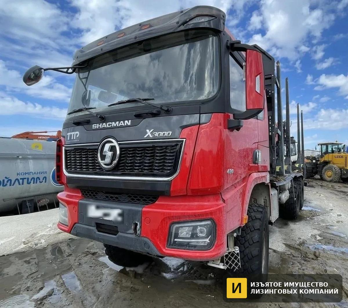 Б/у Сортиментовоз с КМУ Shacman SX3258 6x6
