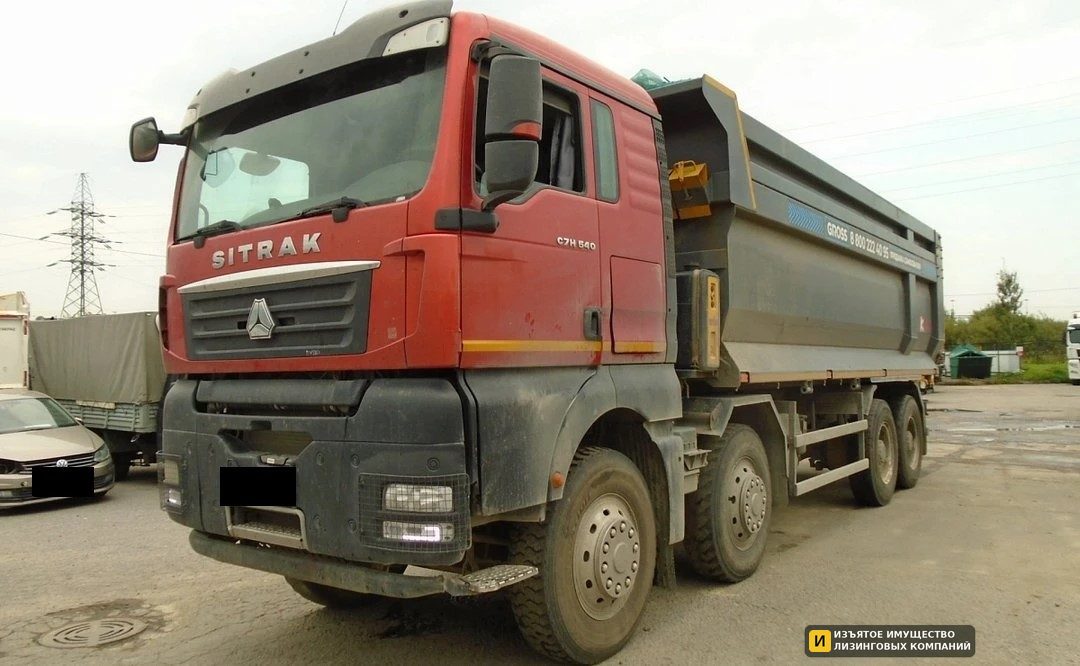 Б/у Самосвал SITRAK C7H — фото 3