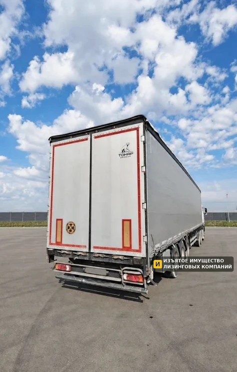 Полуприцеп б/у Тонар 9888 шторно-бортовой