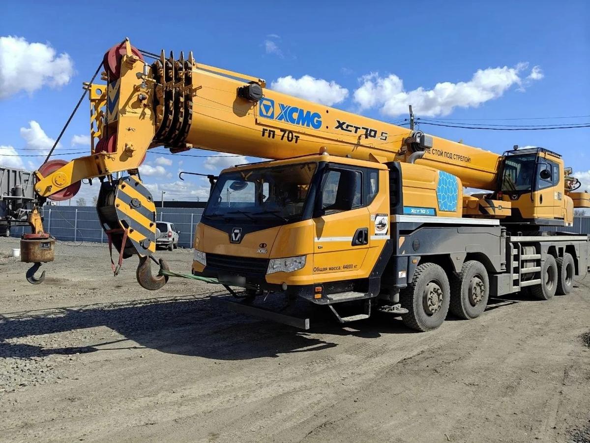 Автокран XCMG XCT70 8x4
